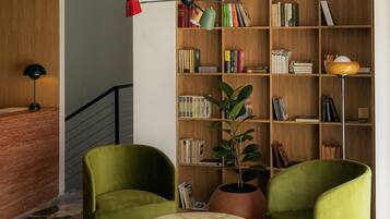 Zona de estar del vestíbulo