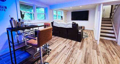Cozy Home 5 Mins From PSU Campus + Theater Room!