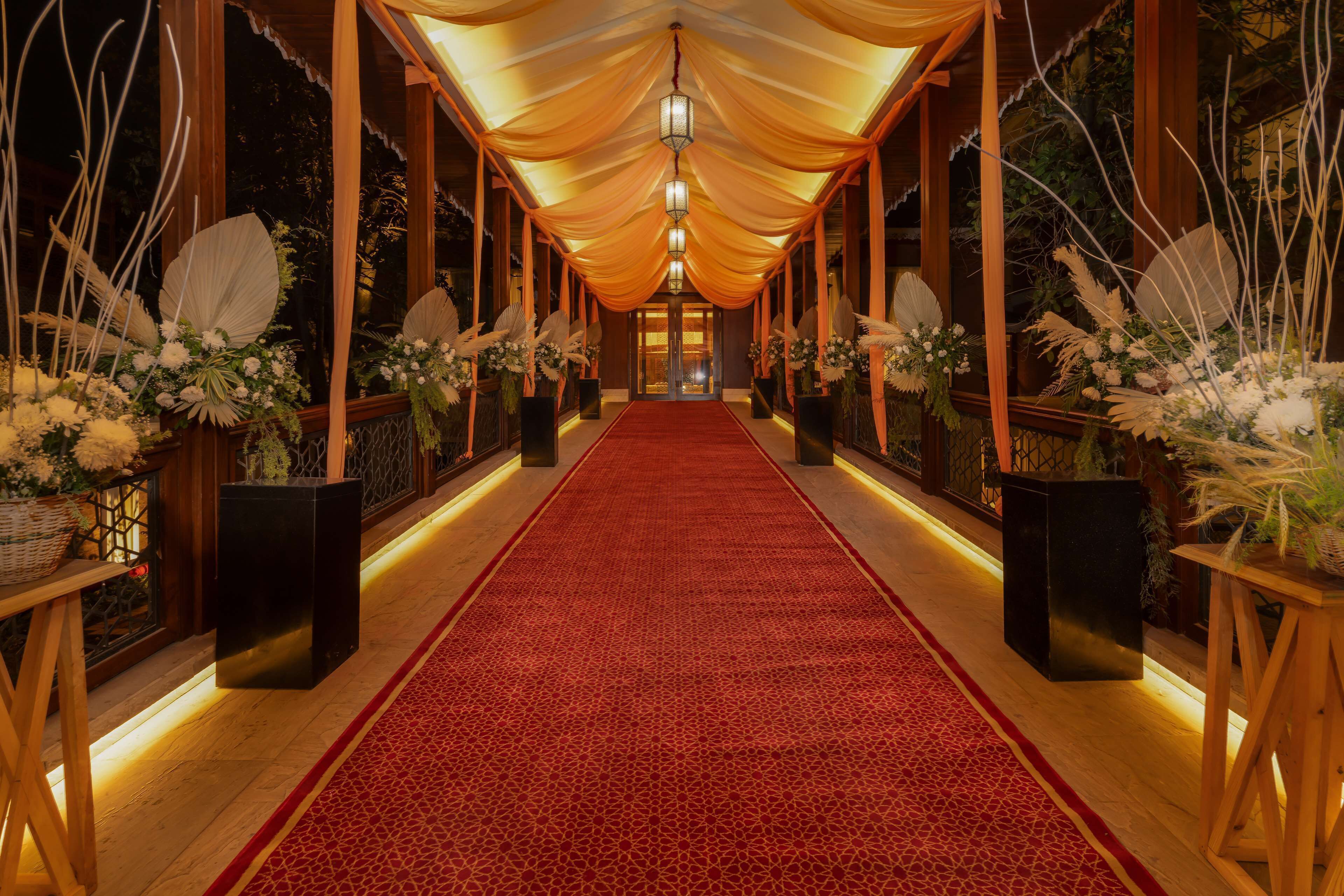 Indoor wedding