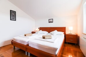 4 slaapkamers, wifi, beddengoed