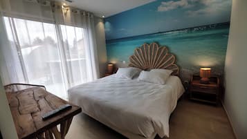 2 slaapkamers, beddengoed