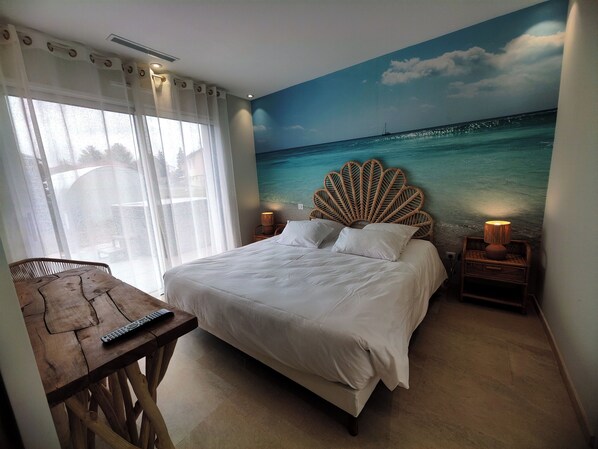 2 chambres, draps fournis