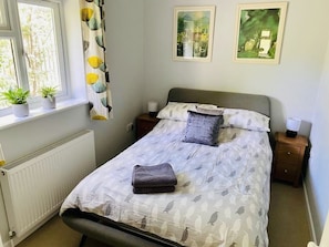 1 bedroom, iron/ironing board, travel crib, free WiFi