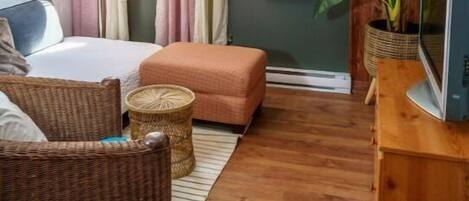 1 غرفة نوم وملاءات أسرّة