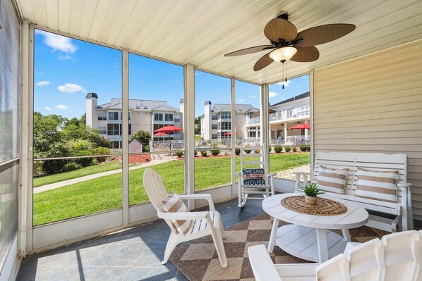 Condo, Multiple Beds, Patio, Garden View (Table Rock Cottage) | Terrace/patio - Table Rock Cottage Tranquil 2 BDR Condo 5 Min to Table Rock Lake! (Branson)