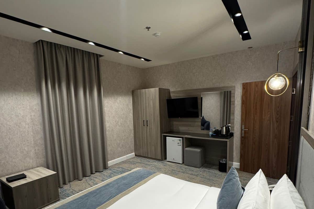 디럭스 더블룸 | 1 개의 침실, 이집트산 면 시트, 고급 침구, 메모리폼 침대