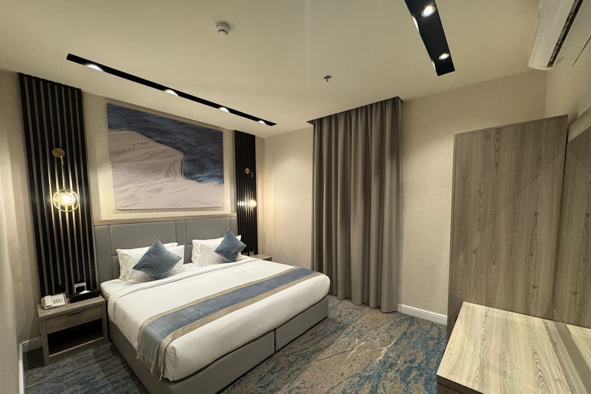 슈피리어 스위트 | 1 개의 침실, 이집트산 면 시트, 고급 침구, 메모리폼 침대