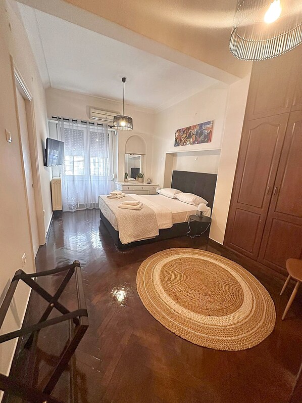 Superior apartman | 1 hálószoba, hipoallergén ágynemű, széf a szobában és hangszigetelés