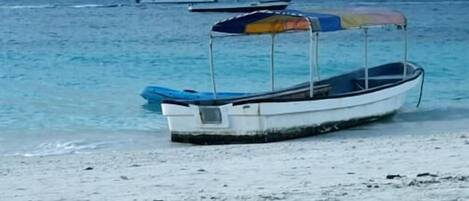 Plage, sable blanc