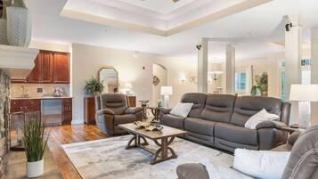 House, Multiple Beds, Patio, Garden View (Villa at the Hills) | Living area | 42-inch flat-screen TV with digital channels