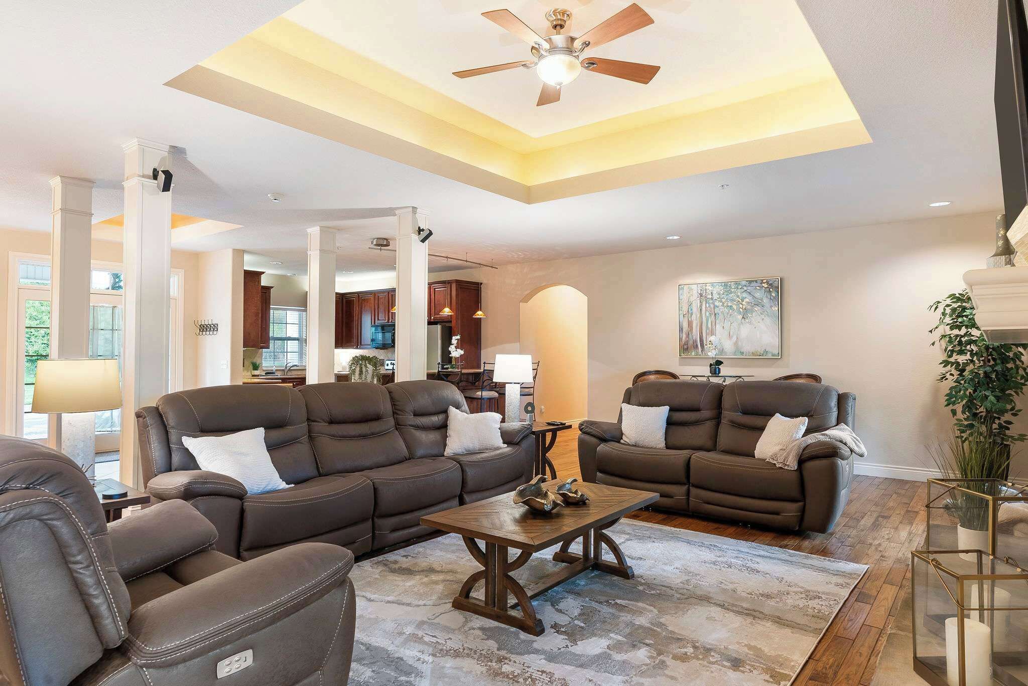 House, Multiple Beds, Patio, Garden View (Villa at the Hills) | Living area | 42-inch flat-screen TV with digital channels