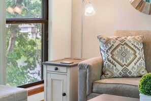 42-inch flat-screen TV with digital channels