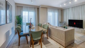 Standard Apartment, 2 Bedrooms | 1 bedroom, minibar, in-room safe, blackout drapes