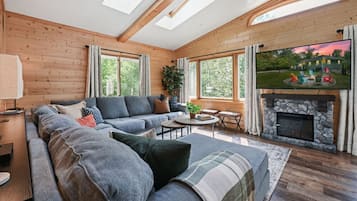 Smart TV, table football, books