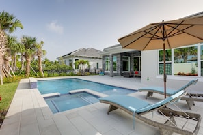 Piscine chauffée