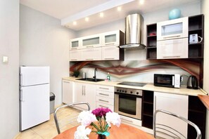 Family Condo | Private kitchen - Rodzinny apartament dla 6 osób (Kraków)