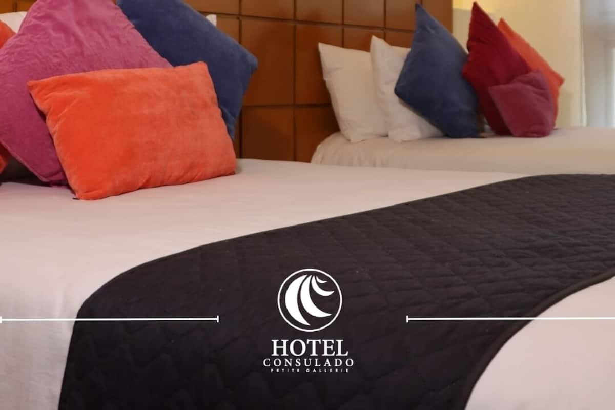 Habitación doble junior, 2 camas matrimoniales | 1 habitación, ropa de cama de alta calidad y edredón