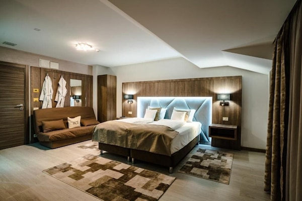 1 slaapkamer, Italiaanse Frette-lakens, luxe beddengoed