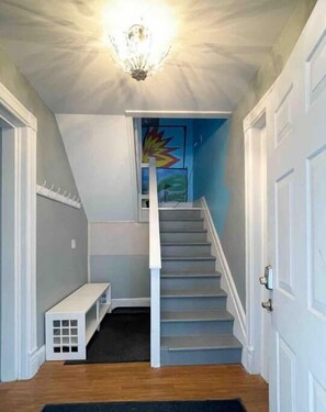 Interior - The Blue house at 19th (Buffalo)