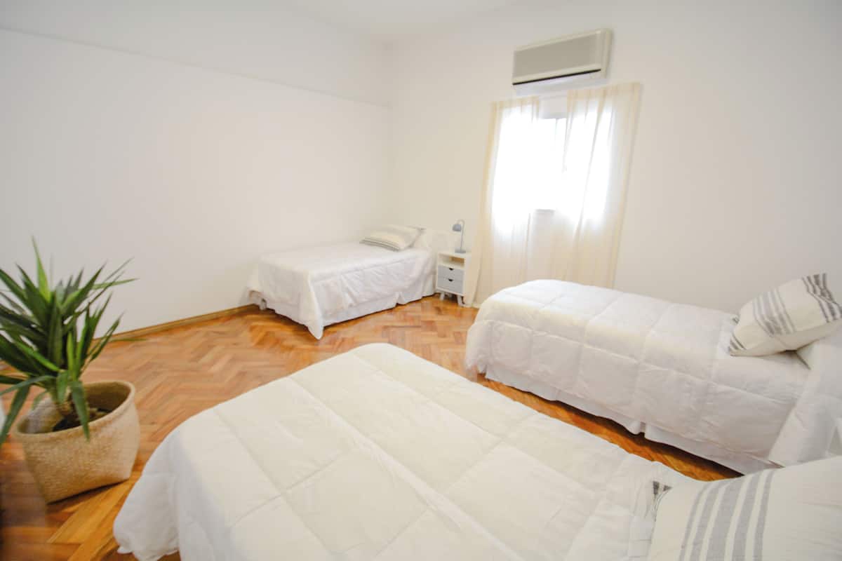 Basic Triple Room, Courtyard View