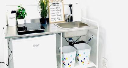 Centrally located newly renovated studio Suite