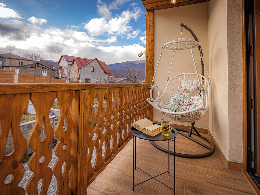 Deluxe-Doppel- oder -Zweibettzimmer | Terrasse/Patio