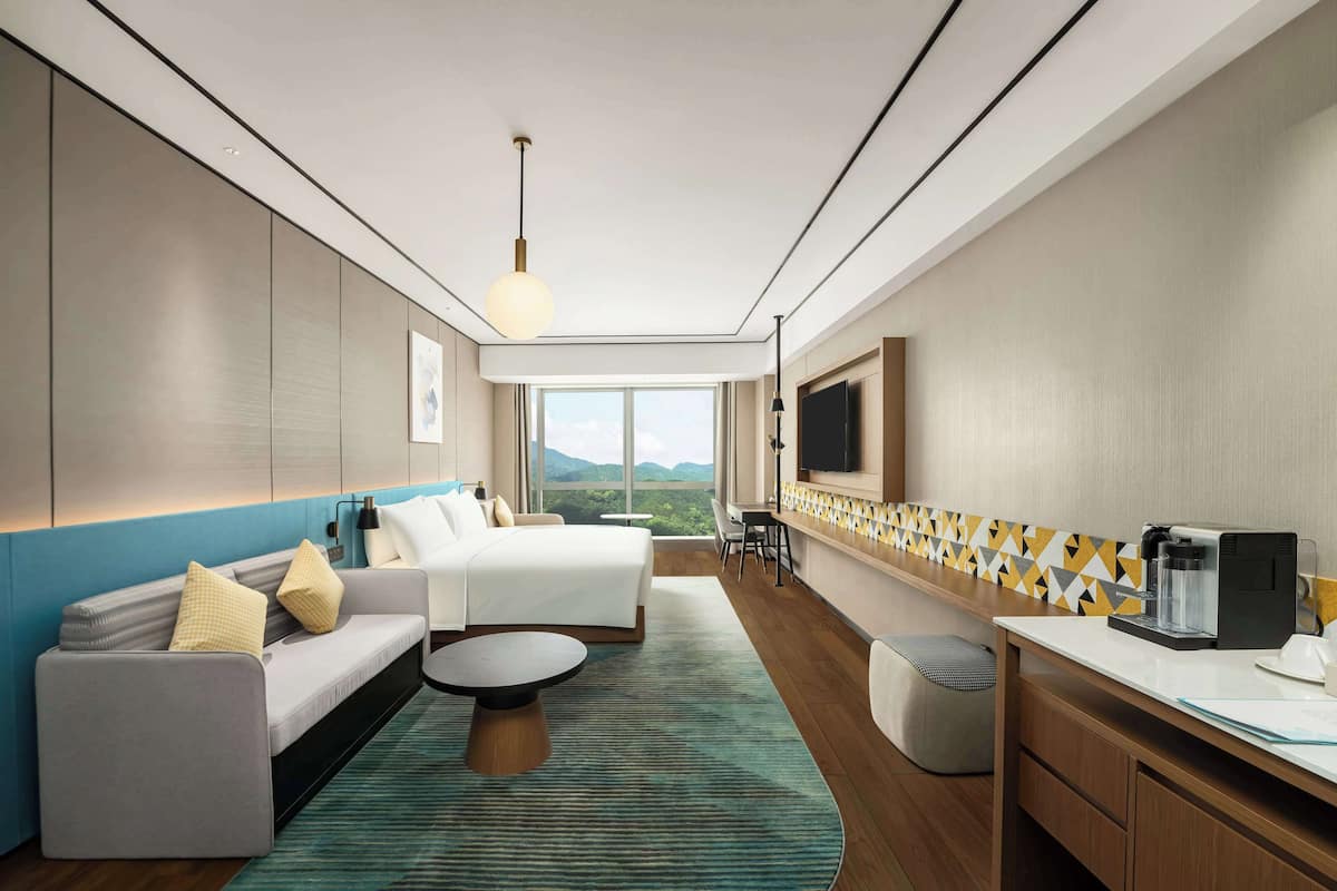 Chambre Supérieure, 1 trÚs grand lit | Vue sur les montagnes