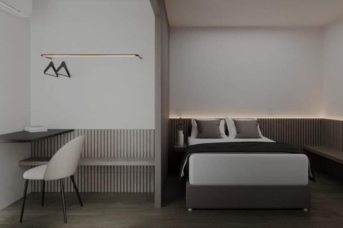 Minibar, escritorio, sistema de insonorización y wifi gratis