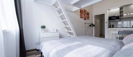 1 Schlafzimmer, WLAN, Bettwäsche