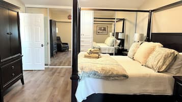 3 bedrooms, desk, iron/ironing board, free WiFi