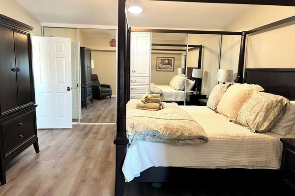 3 sovrum, skrivbord, strykjärn/strykbräda och gratis wi-fi