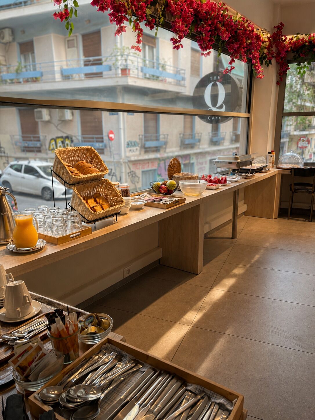 Breakfast buffet