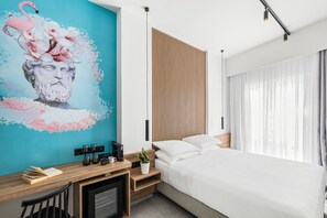 The Q Rooftop | 迷你吧贈品、遮光窗簾/窗簾、隔音、免費 Wi-Fi