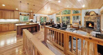 Modern Lake Tahoe Retreat Ski and Swim