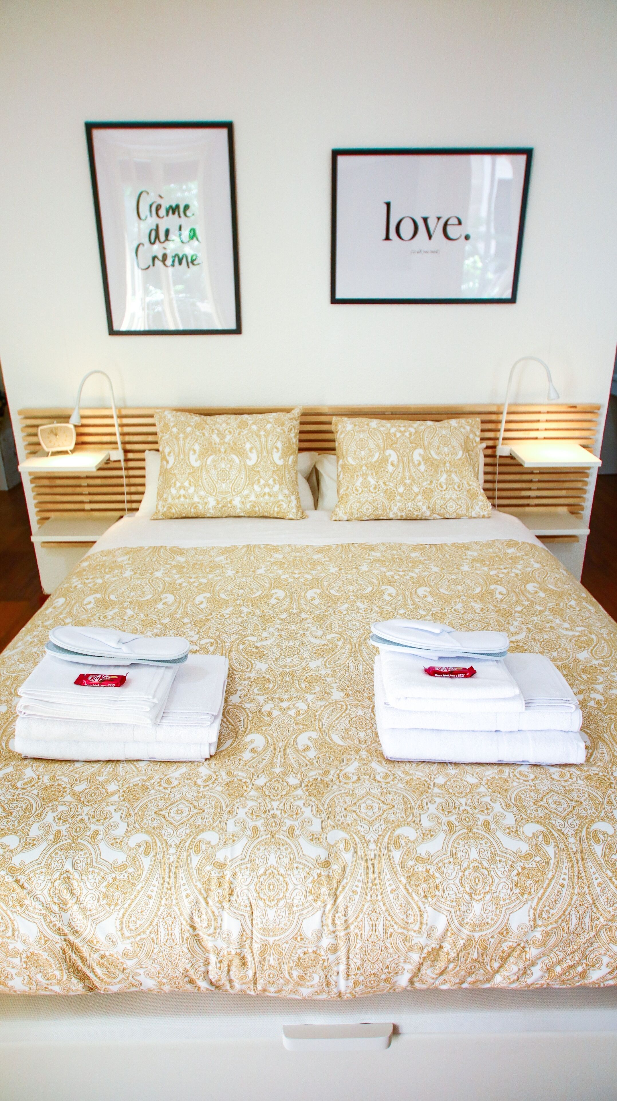 2 多间卧室、熨斗/熨衣板、WiFi、床单