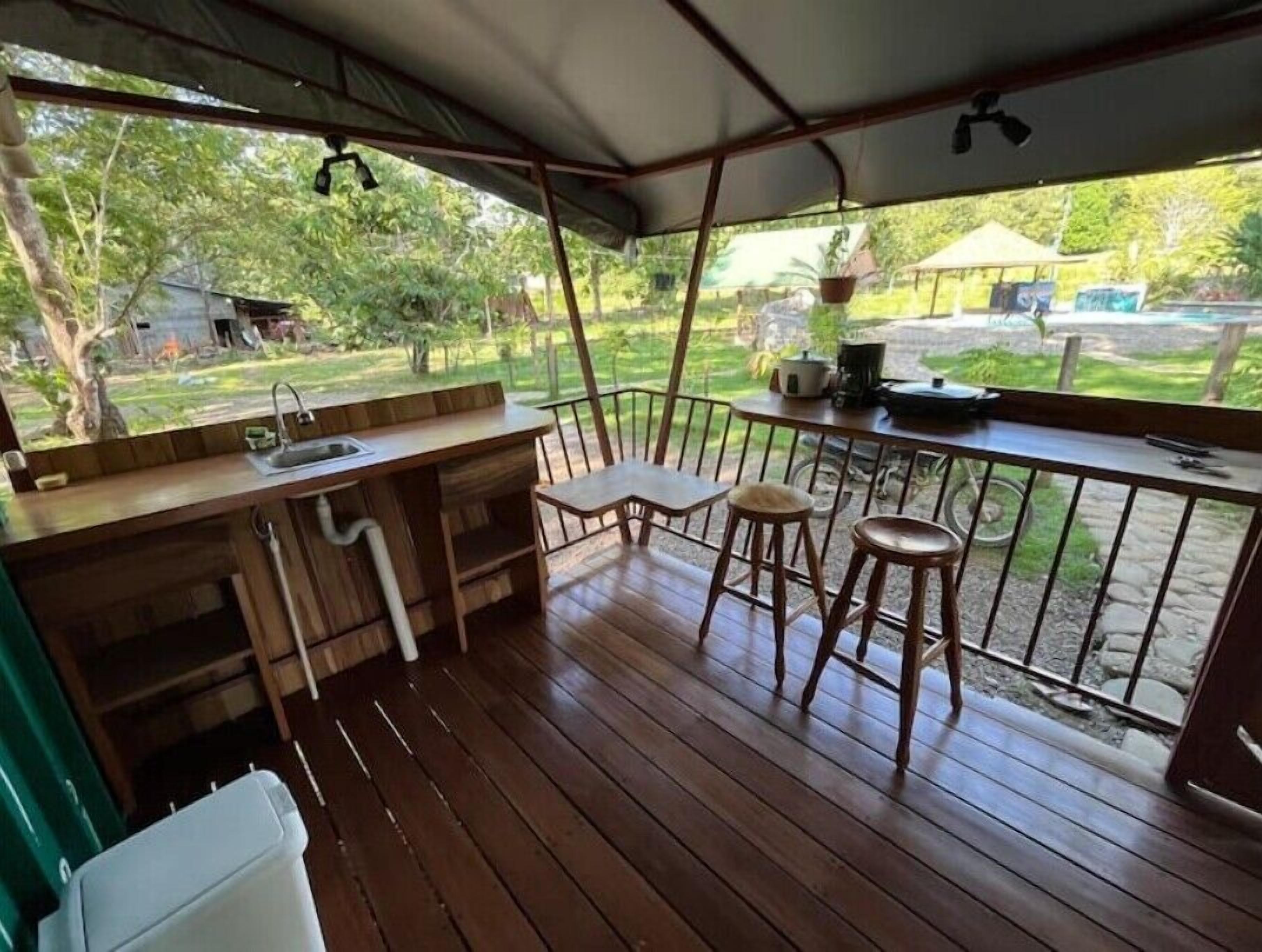 Enceinte de l’hébergement