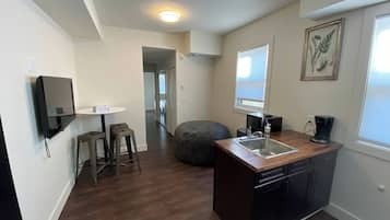 Appartement, 1 chambre | Aire de séjour