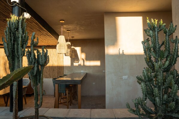 Outdoor dining