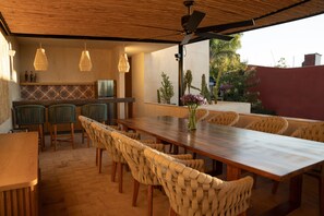 Udendørs spisemuligheder