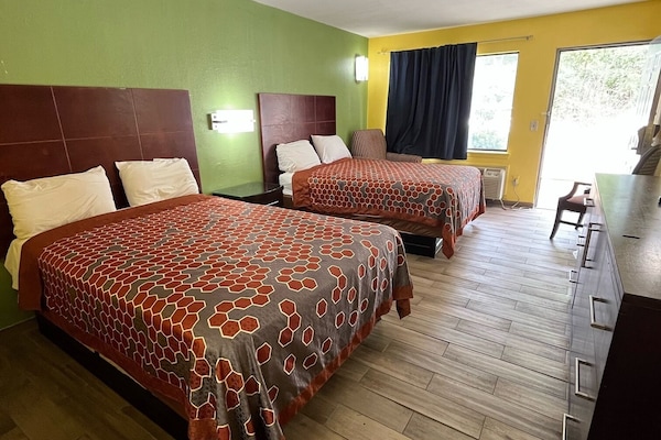 Standard Double Full Bed Room | Premium bedding, pillowtop beds, iron/ironing board, free WiFi