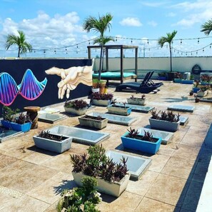 Àrea exterior de l'allotjament