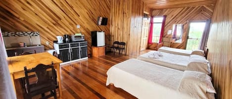 Apartamento estándar, vistas a la montaña | Wifi gratis y ropa de cama