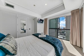 1 Schlafzimmer, Bügeleisen/Bügelbrett, Reisekinderbett, kostenloses WLAN