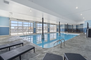Una piscina techada