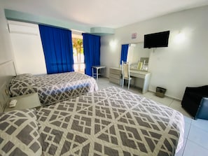 Chambre Double, 2 lits doubles | Wi-Fi gratuit, draps fournis