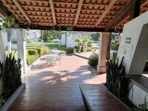 Terrace/patio - Hotel La Cascada (Aguascalientes)