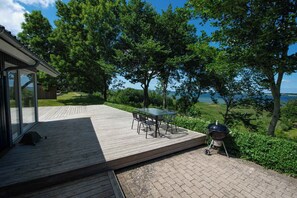 Outdoor dining - Cottage with panoramic view of Lammefjorden (Holbæk)