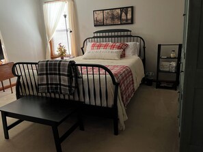 2 makuuhuonetta, vauvan matkasänky, ilmainen Wi-Fi, vuodevaatteet