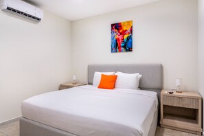 2 عدّة غرف نوم ومكواة/لوح كي وواي فاي مجانًا وملاءات أسرّة