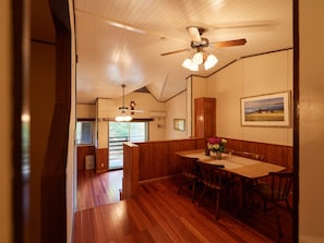 2 bedrooms, individually decorated, individually furnished, desk
